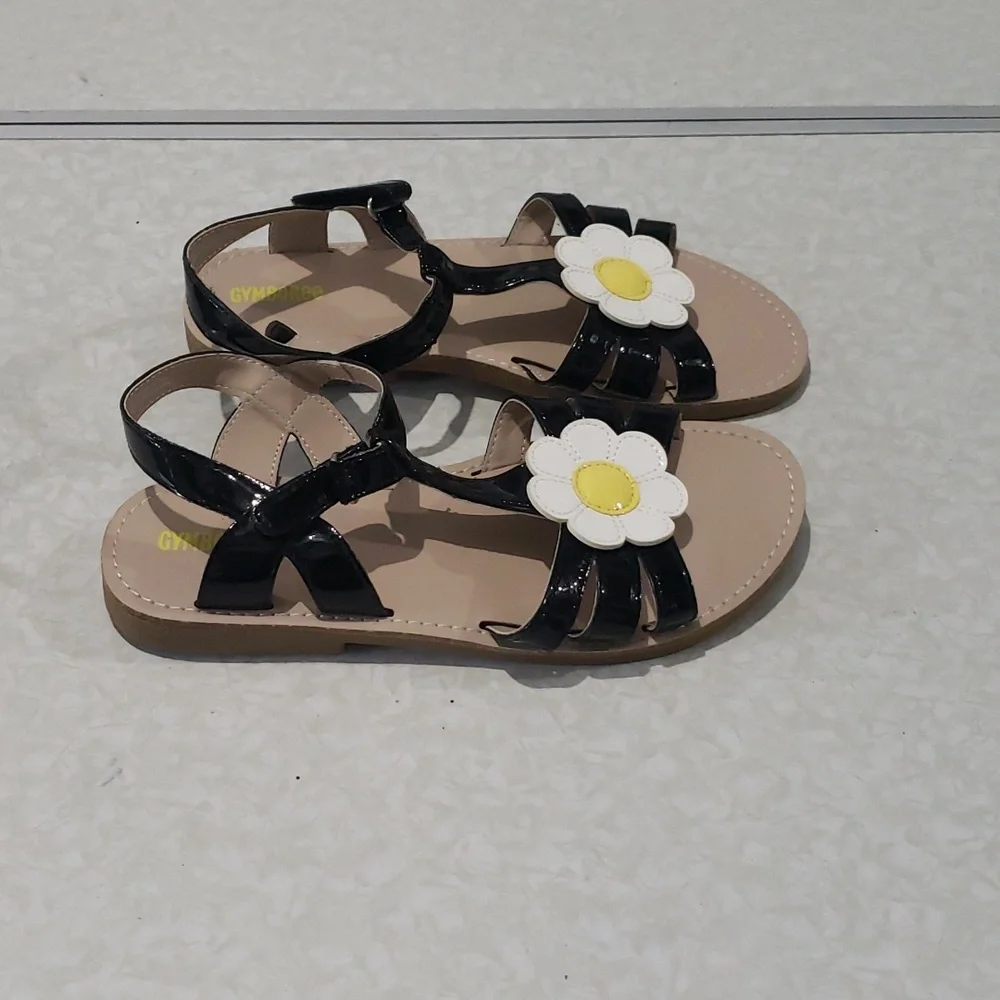 Black Gymboree Size3‎ Sandals